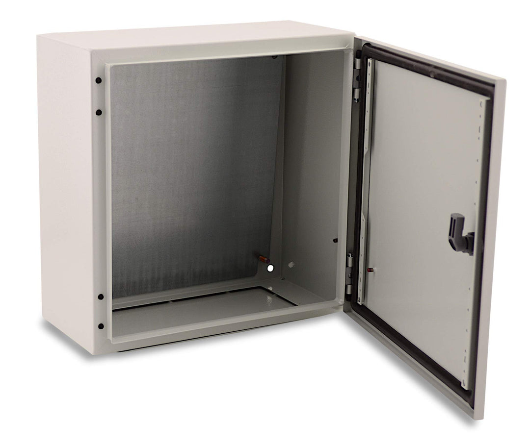 BOXEXPERT® Verteilerkasten aussen wasserdicht [Schutzklasse IP66, Stahlblech] 400x400x250mm - Serie