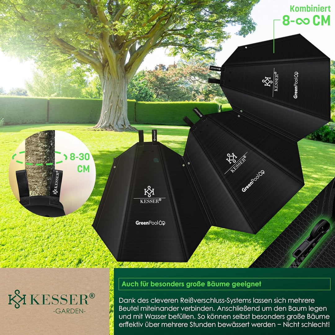 KESSER® Baum-Bewässerungssack 6er Set 100L Wassersack, Baumbewässerungsbeutel, PVC-Tasche langlebig