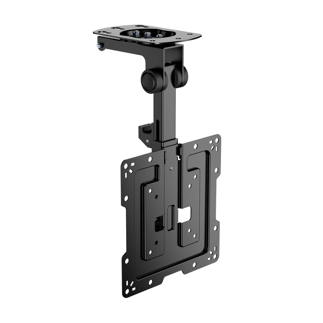 AISENS CT43S-187 Deckenhalterung, drehbar, faltbar, für Monitor/TV, 20 kg, 19-43 cm, Schwarz
