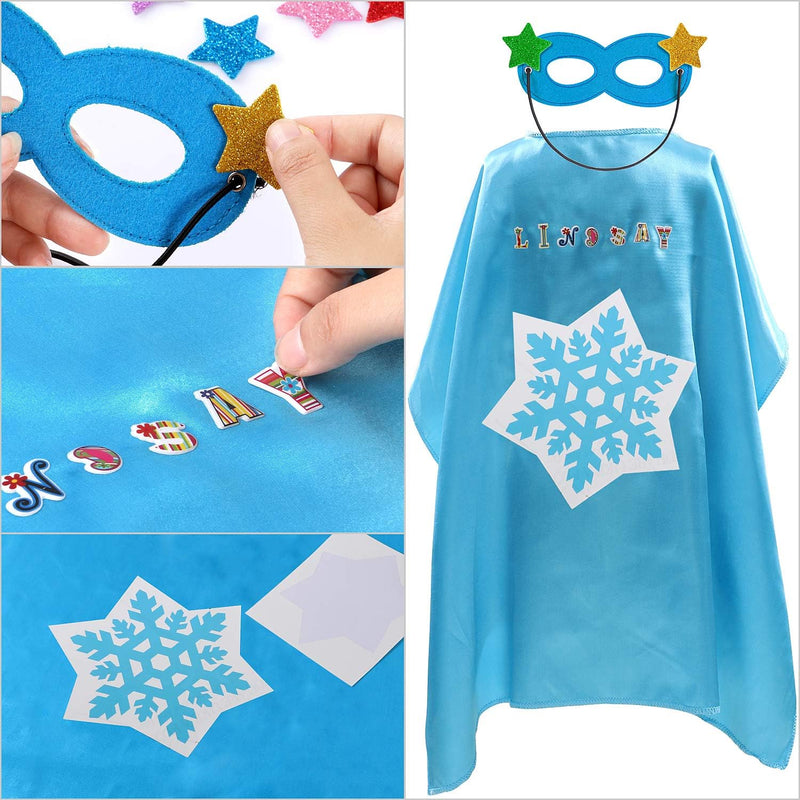 vamei Superhelden Kostüm Kinder Jungen Superhelden Umhang Cape Maske Halloween DIY Umhang Helden Rol