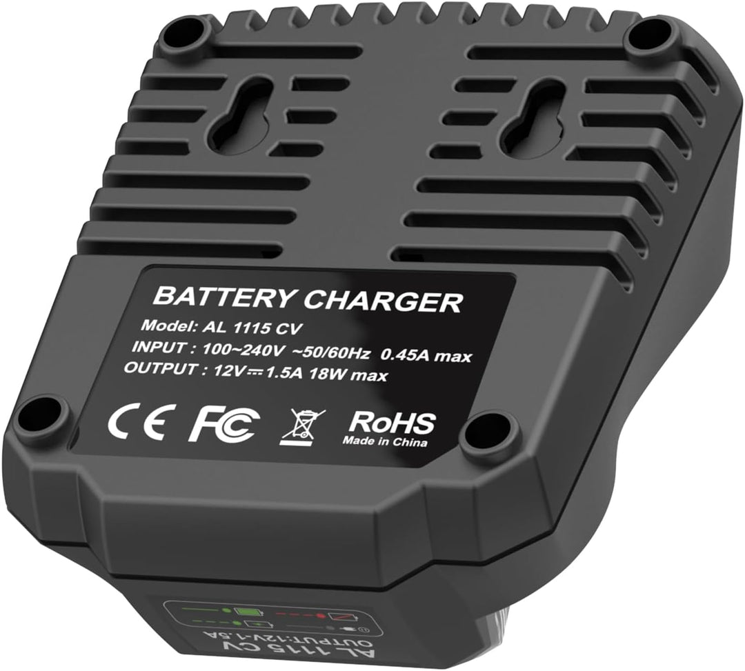 Ersatzladegerät für Bosch Ladegerät 12V AL1115CV Kompatibel mit Bosch 10.8V-12V BAT411 BAT412 BAT413