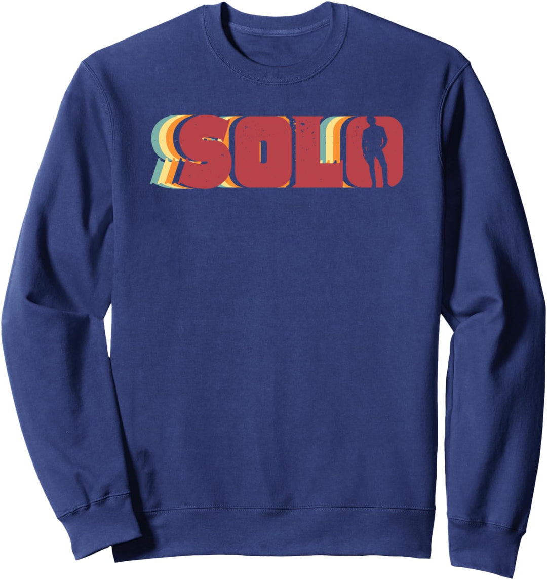 Star Wars Han Solo Movie Retro Silhouette Sweatshirt