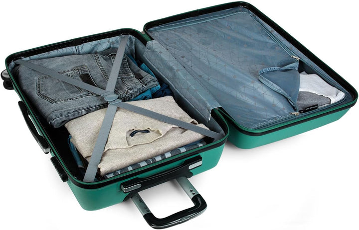 ITACA - Handgepäck Koffer Trolley - Reisekoffer Mit Rollen und Reisekoffer Hartschalenkoffer für Vie