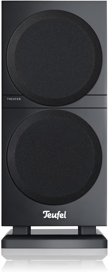 Teufel Theater 500S HiFi Stereo-Regallautsprecher - 2-Wege-Technik, Premium Sound, Bassreflex, gleic
