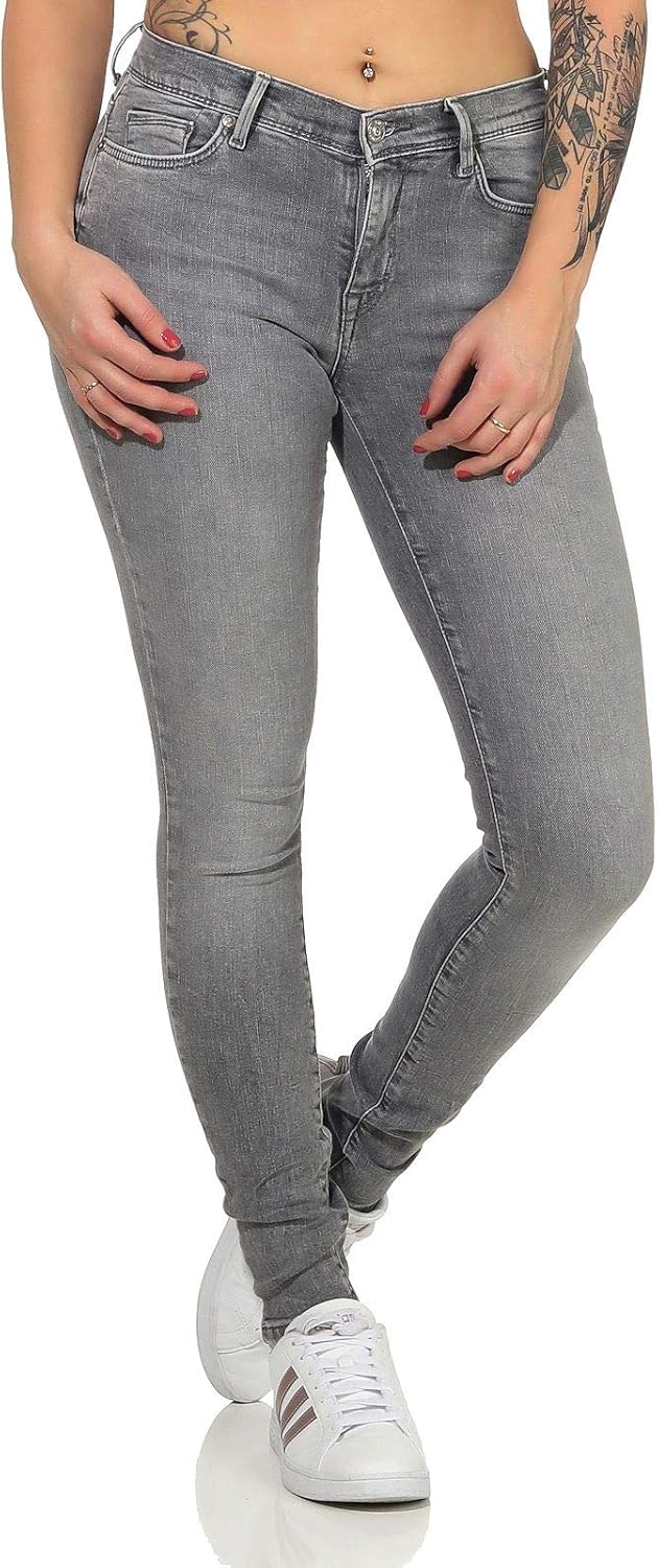 ONLY Shape Life Regular Grey Skinny Jeans 25 Grauer Denim, 25 Grauer Denim