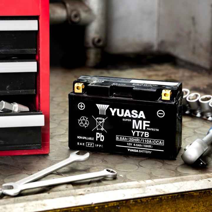 YUASA yt7b-bs (WC) wartungsfrei Akku