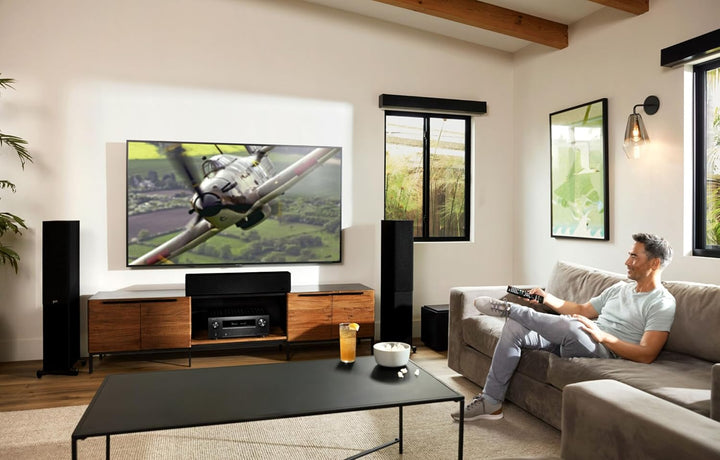 Denon AVR-X2800HDAB 7.2-Kanal AV-Receiver, HiFi Verstärker mit Dolby Atmos, DTS:X, 6 HDMI Eingängen