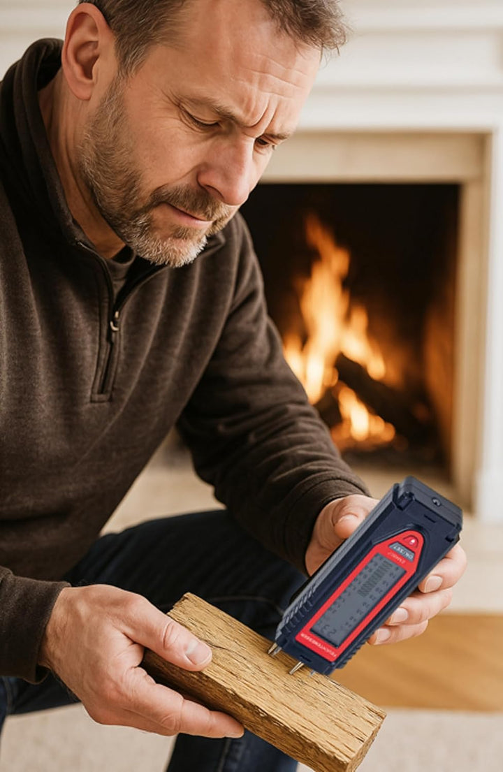 Rothenberger Industrial Bau und Holzfeuchtemessgerät, Messbereich 6-44%, 1500000797