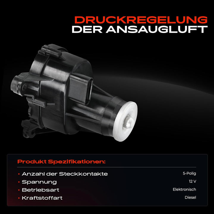 Frankberg Luftklappensteller Stellmotor Drallklappen Kompatibel mit Compass A-Klasse B-Klasse C-Klas