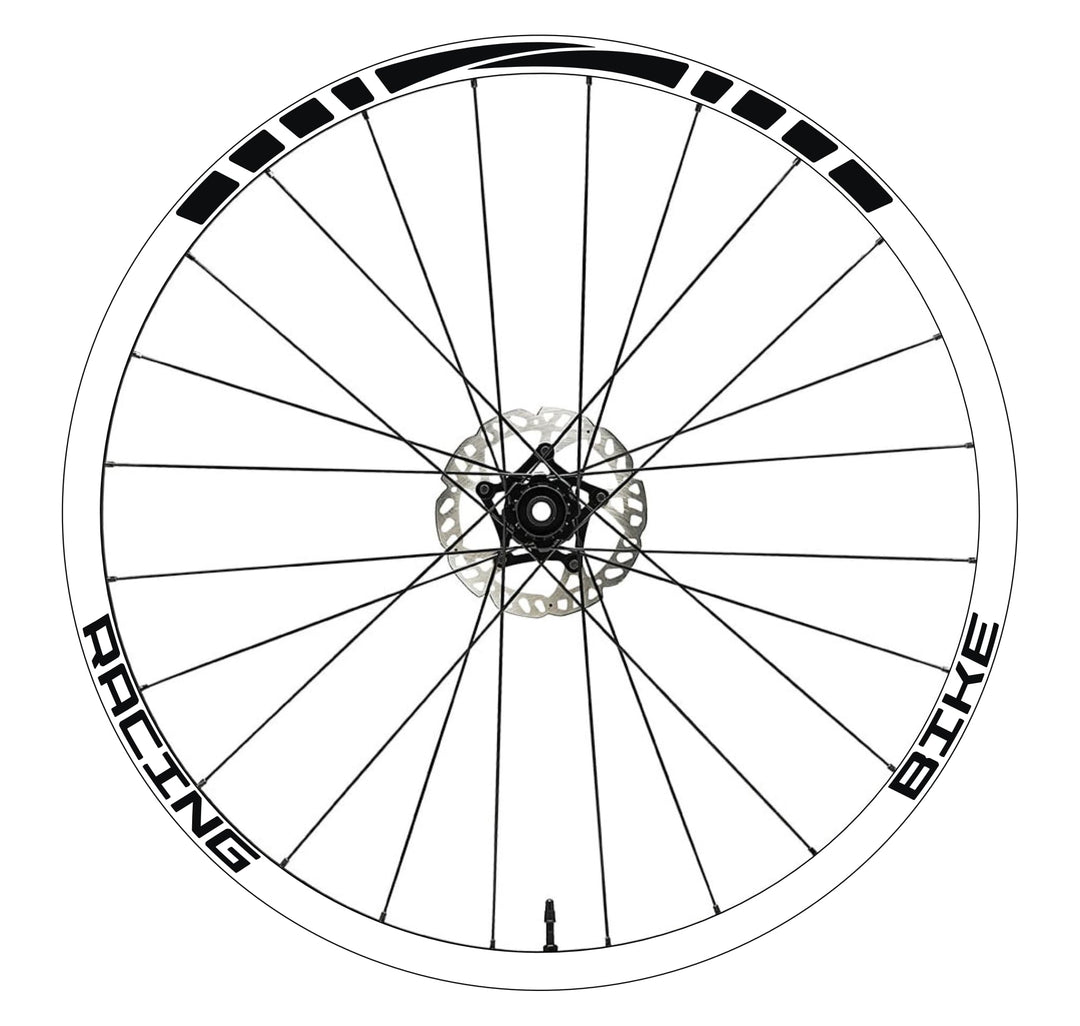 Aufkleber Felgen MTB 26" - 27,5" - 28-29" Zoll Rad MTB Bike Sticker Felgen MTB Racing COD. B0141 (26