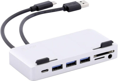 LMP USB-C Attach Hub 7 Port for iMac, Silver