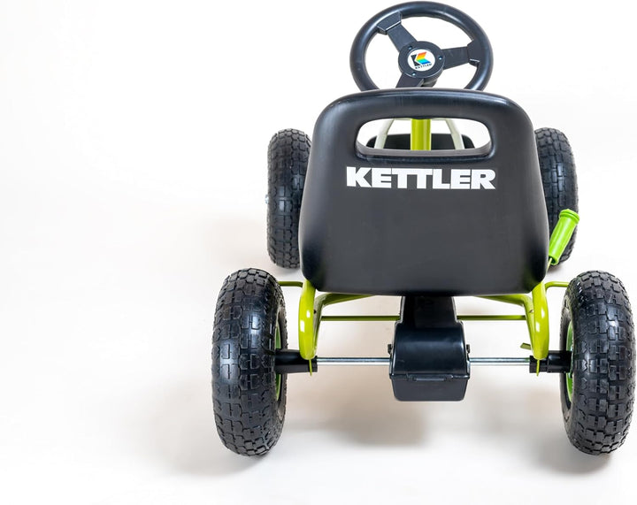 KETTLER Kettcar Retro I Retro Design I ab 3 Jahren I 2-Fach Verstellbarer Sitz I Handbremse I Luftbe