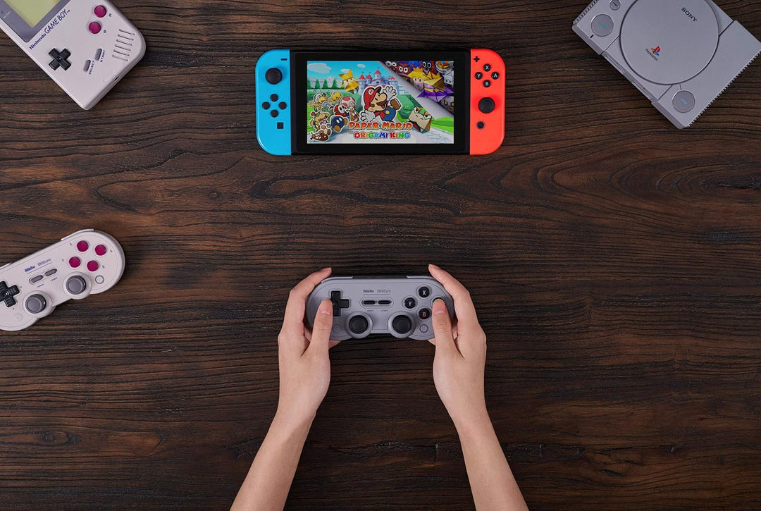 8Bitdo Sn30 Pro USB-Gamepad Graue Ausgabe [[Deutscher Import] Single, Single
