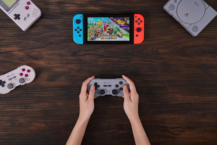 8Bitdo Sn30 Pro USB-Gamepad Graue Ausgabe [[Deutscher Import] Single, Single