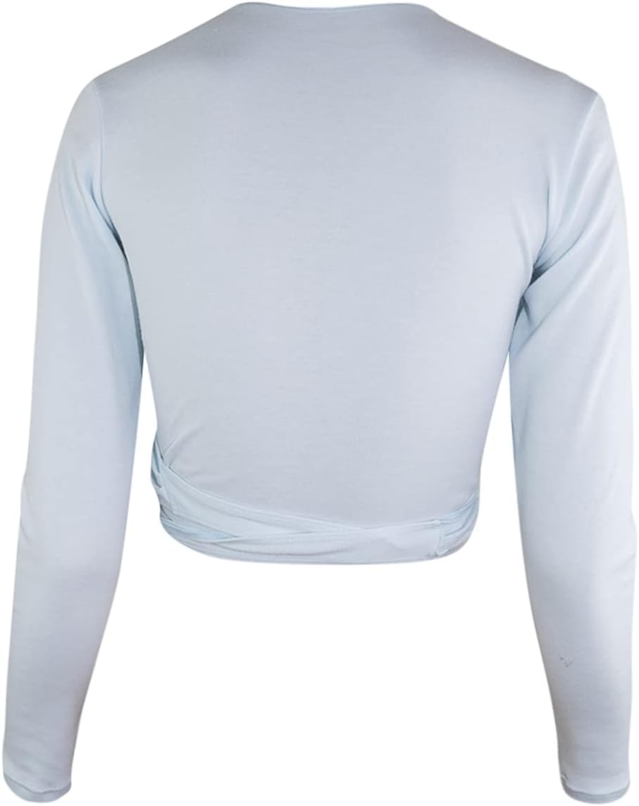 Intermezzo Mädchen Ballett Wickeljacke 6544 Jecru Ml - Made in Spain 6 Himmelblau, 6 Himmelblau