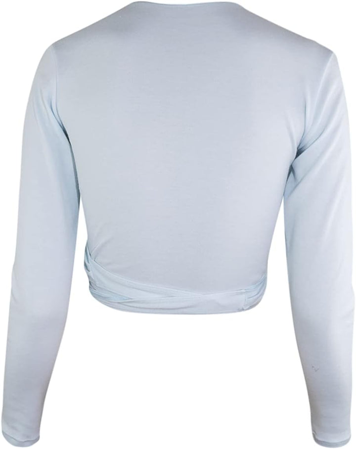 Intermezzo Mädchen Ballett Wickeljacke 6544 Jecru Ml - Made in Spain 6 Himmelblau, 6 Himmelblau