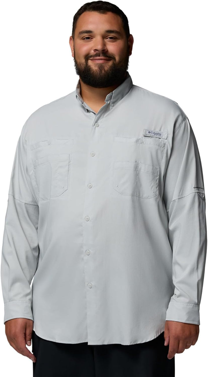Columbia Herren Tamiami Ii Long Sleeve Shirt Langarmshirt S Cool Grey, S Cool Grey
