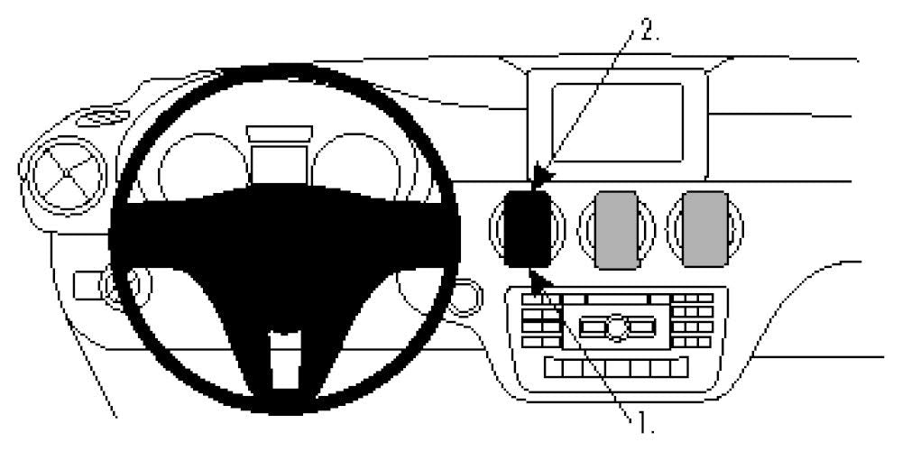 Brodit 854813 ProClip Halterung