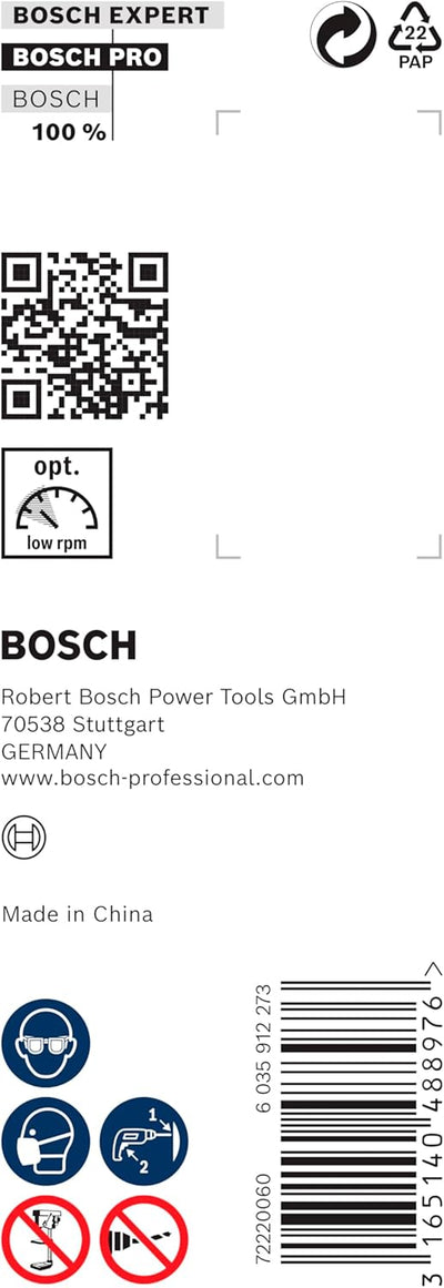 Bosch Accessories Holzschlangenbohrer mit 1/4"-Sechskantschaft (Ø 32 mm) Durchmesser: 32/Gesamtlänge