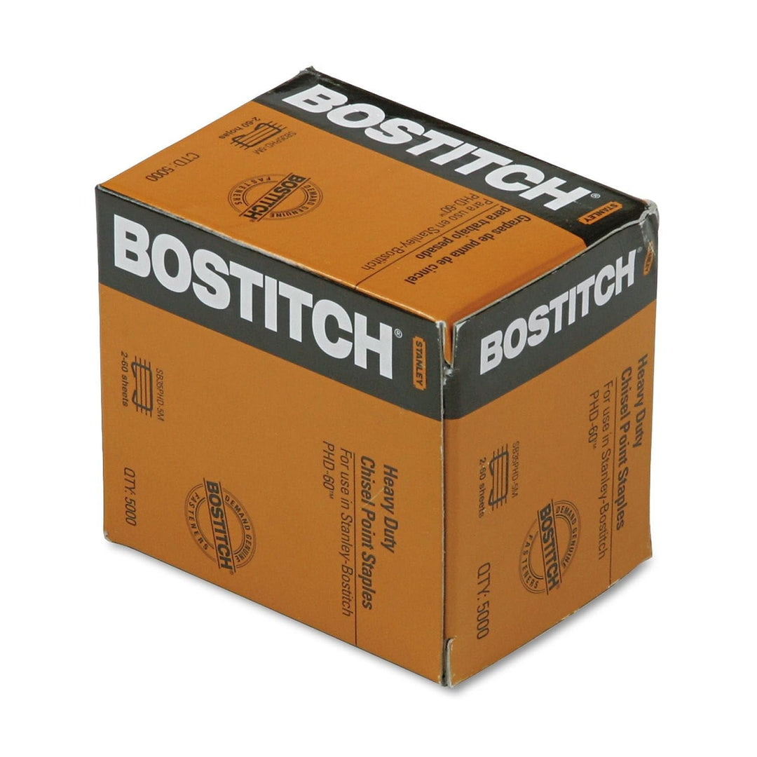 Bostitch Office Heavy Duty Premium Heftklammern für PHD60 und PHD60R, 2-60 Blatt, 5.000 pro Box (SB3