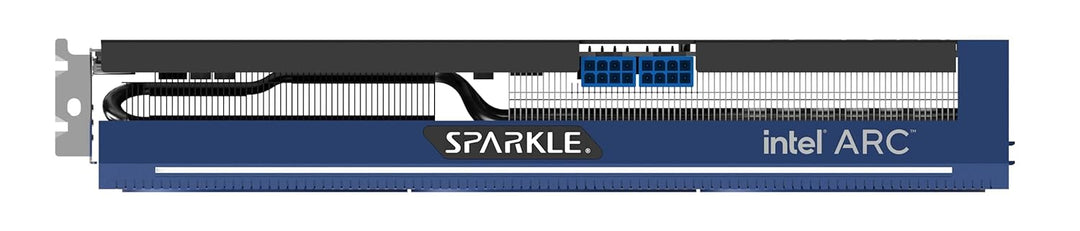 SPARKLE Intel Arc A770 Titan OC Edition, 16 GB GDDR6, ThermalSync, zerrissene Kühlung, Axiallüfter,