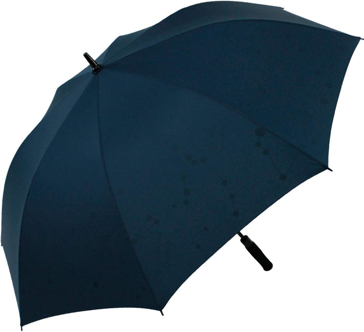iX-brella Regenschirm Astro Sternenhimmel - Golfschirm Automatik XXL 130cm Sternenhimmel Golfschirm