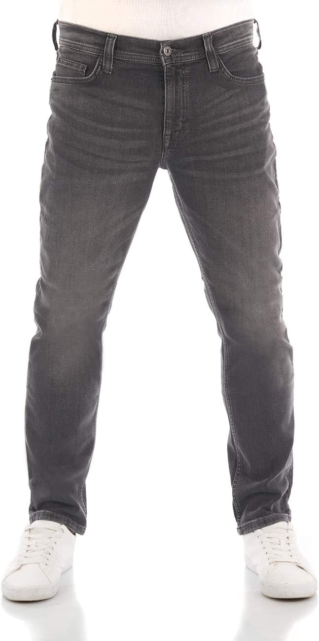 MUSTANG Jeans Herren Stretch Slim Fit Vegas Jeanshose Hose Denim Schwarz Grau Blau 30 31 32 33 34 36