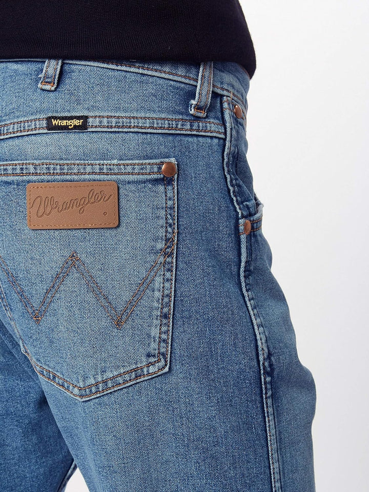 Wrangler Herren Jeans Texas Stretch Mongoose 29W / 32L Blau (3 Years), 29W / 32L Blau (3 Years)