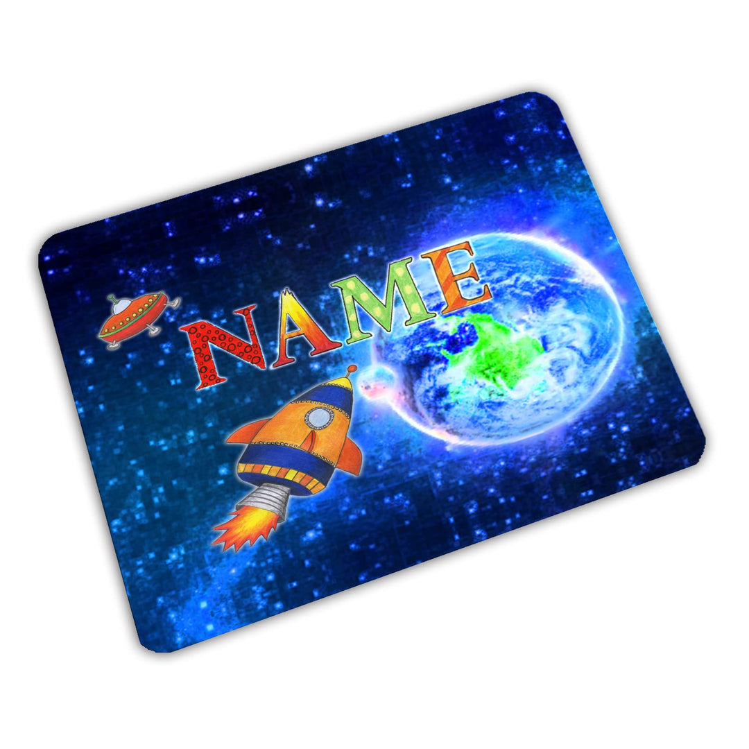 Vesperbrettchen personalisiert mit Name, Rakete | Frühstücksbrettchen, Brotzeitbrettchen, Schneidebr