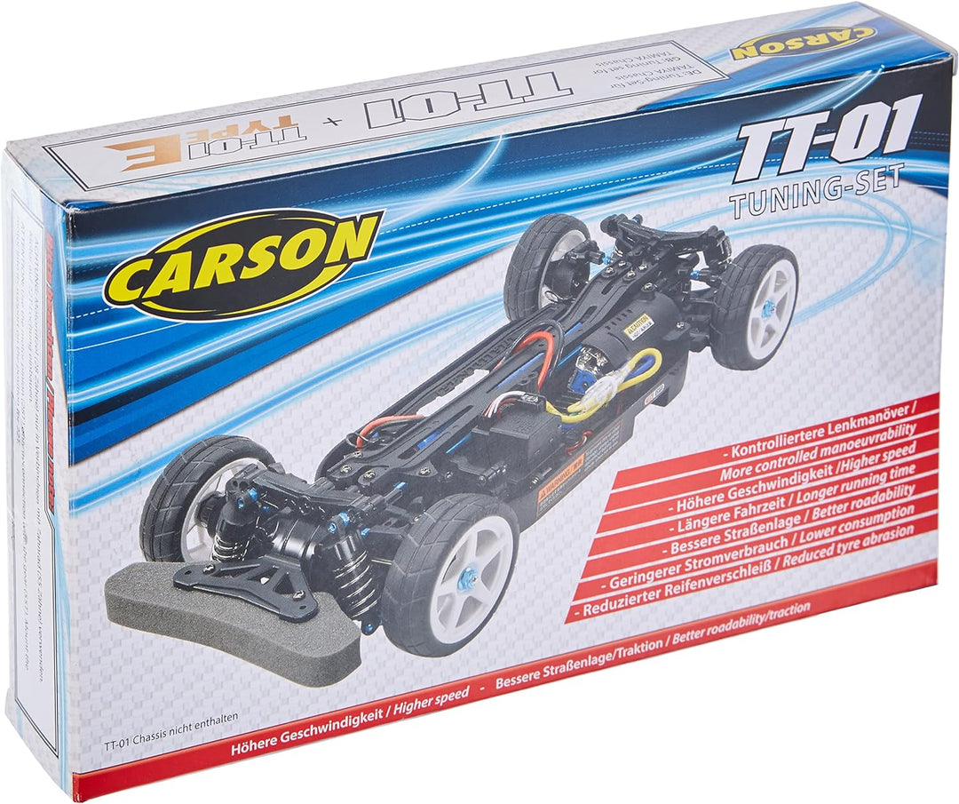 Carson 500908123 Tuningsatz TT-01-Zubehör, Tamiya Zubehör, Modelle, RC Modellbau Fahrzeuge DIY, Mehr