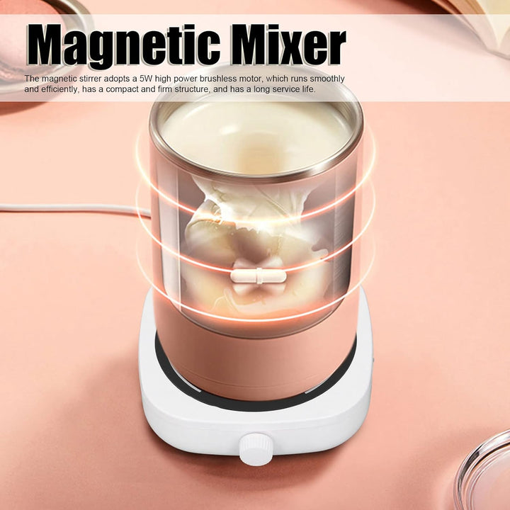 Zerodis Magnetrührer, Leiser USB-betriebener Magnetischer Flüssigkeitsmischer in Mini-Grösse Zum Mis