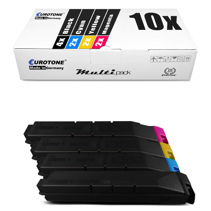 10x Müller Printware XXL Toner im Set für Kyocera TASKalfa/Copystar 5052ci 5053ci 6052ci 6053ci erse