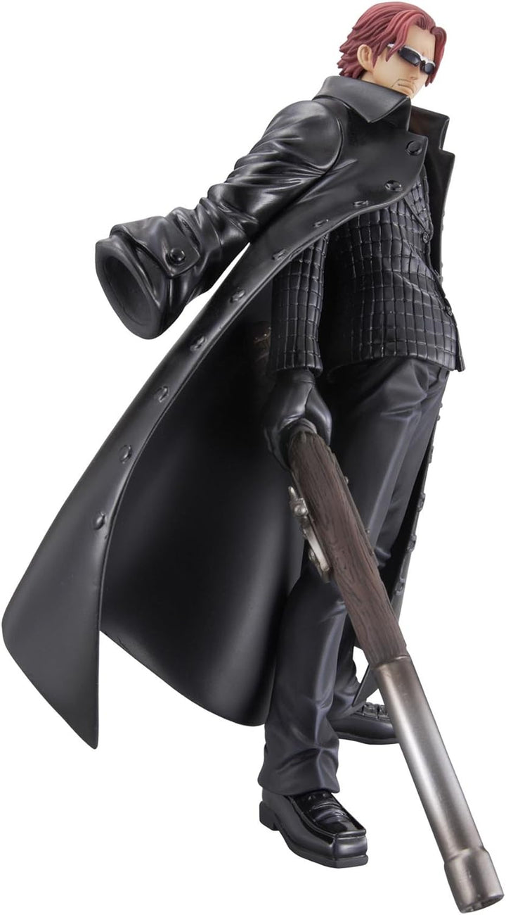 Megahouse One Piece Excellent Model P.O.P PVC Statue 1/8 Red Haired Shanks Strong Edition 24 cm