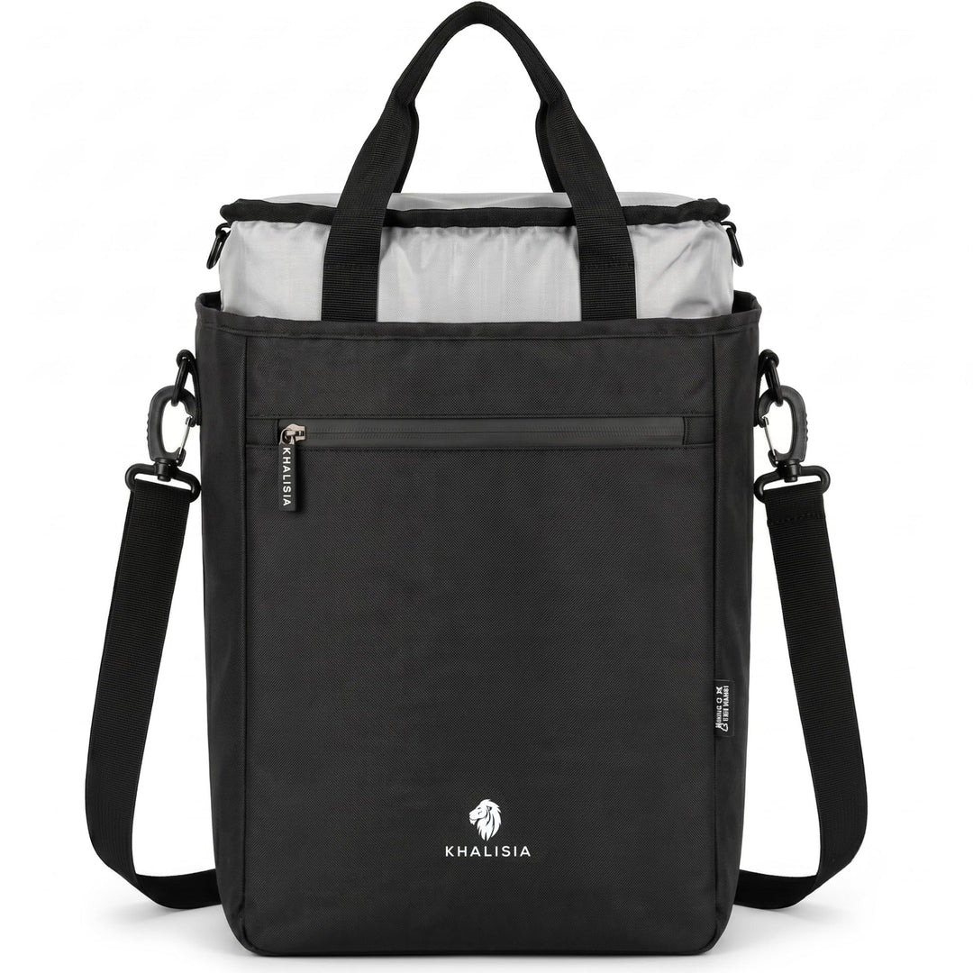 Einkaufstasche für Fahrrad - Fahrradtasche hinten einsetzbar als Gepäckträgertasche - inkl. herausne