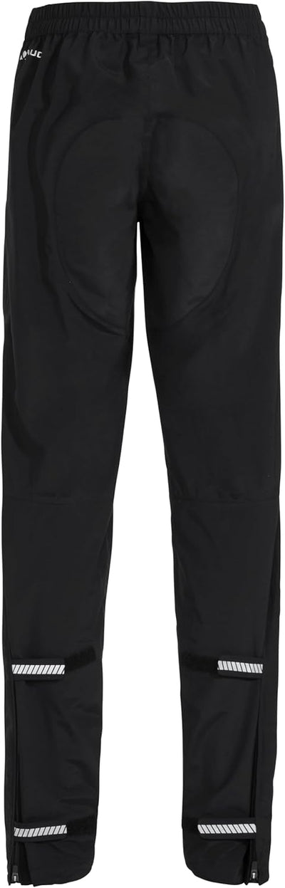 VAUDE Women's Yaras Rain Pants Schwarz 34 Kurz, Schwarz 34 Kurz