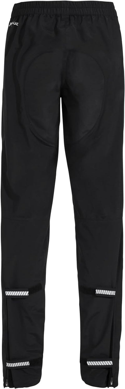 VAUDE Damen Hose Women's Yaras Rain Pants Iii 34-Long Schwarz, 34-Long Schwarz