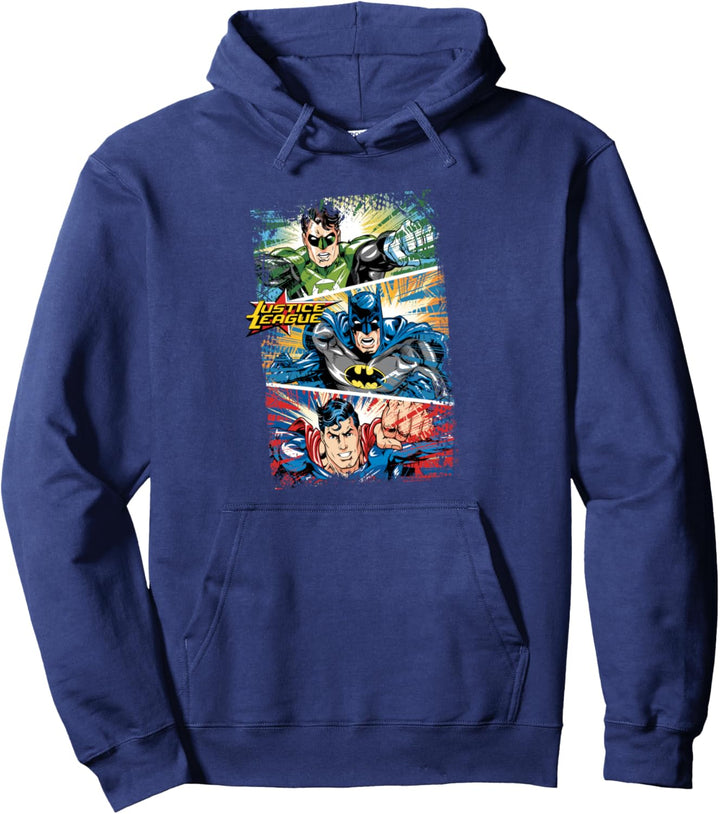 Justice League Panels Pullover Hoodie