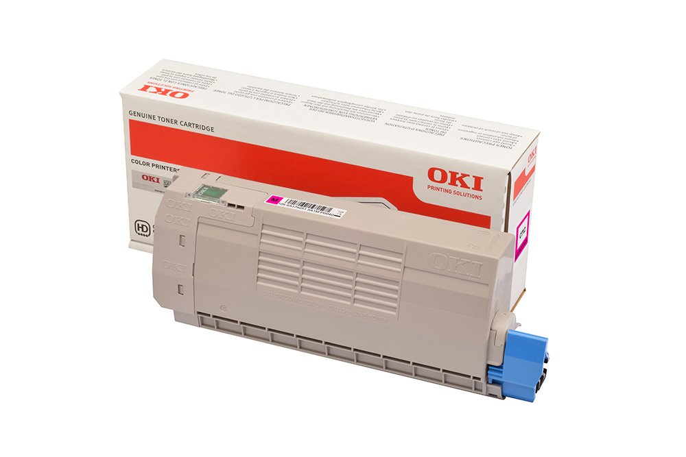 OKI 46507614 Tonerkassette Magenta 11500 Seiten Toner Original C712 Black, Black