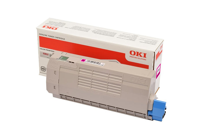 OKI 46507614 Tonerkassette Magenta 11500 Seiten Toner Original C712 Black, Black