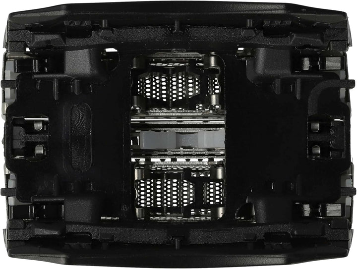 vhbw 2x Ersatz-Scherköpfe kompatibel mit Braun Series 7 795cc Elektrorasierer, Schwarz