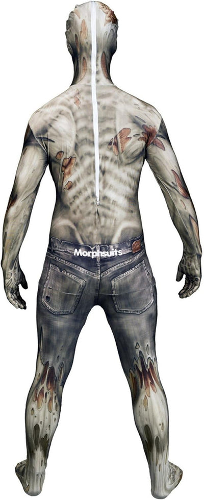 Morphsuits Zombie Kostüm für Erwachsene, Monster Verkleidung, Halloween und Karneval - L (163cm-175c