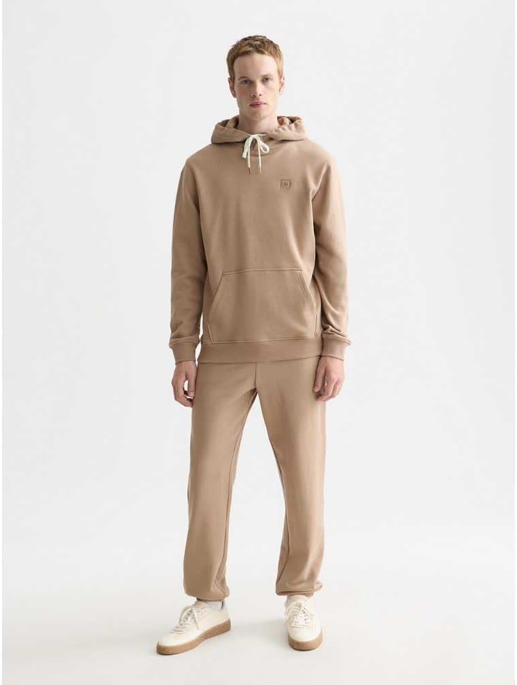 Scotch & Soda Herren Essential Badge Logo Hooded Sweatshirt XL Amphora, XL Amphora