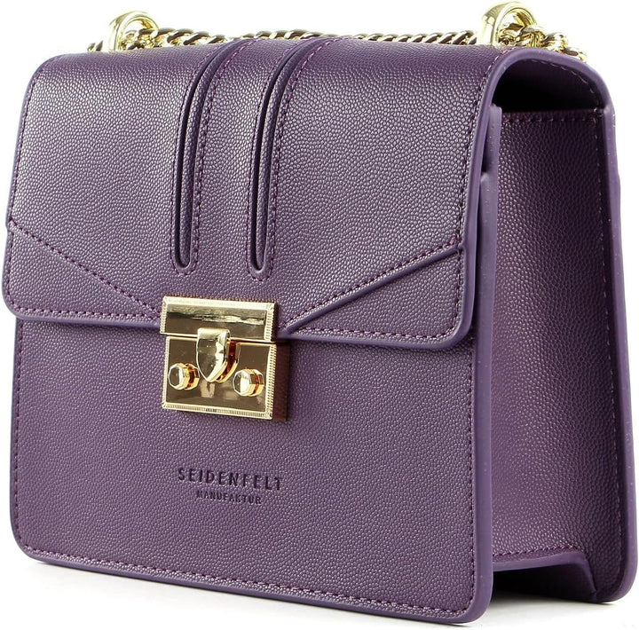 Seidenfelt Roros Schultertasche 21 cm purple