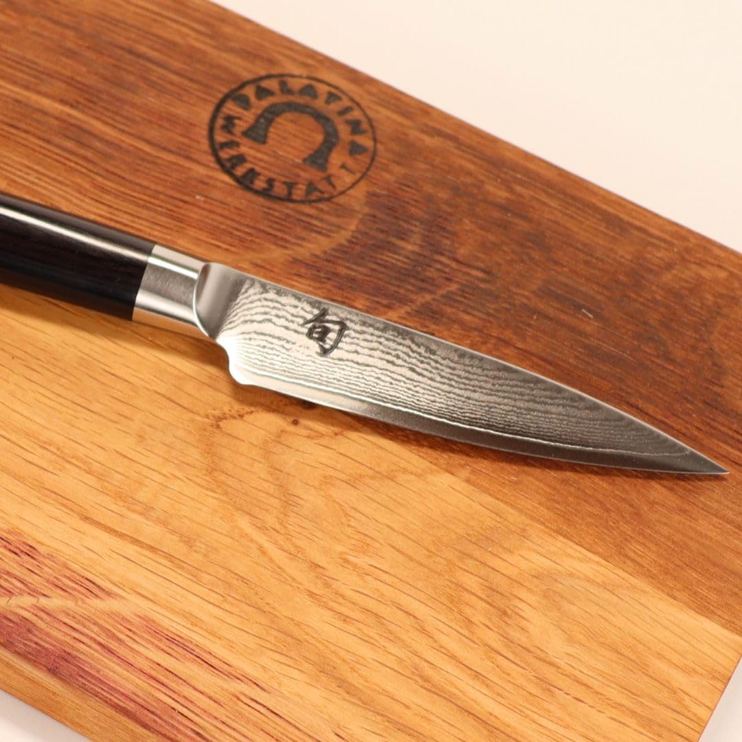 KAI Shun Classic Geschenkset DM-0700 – Officemesser 9 cm ultrascharf aus Damaststahl + handgefertigt