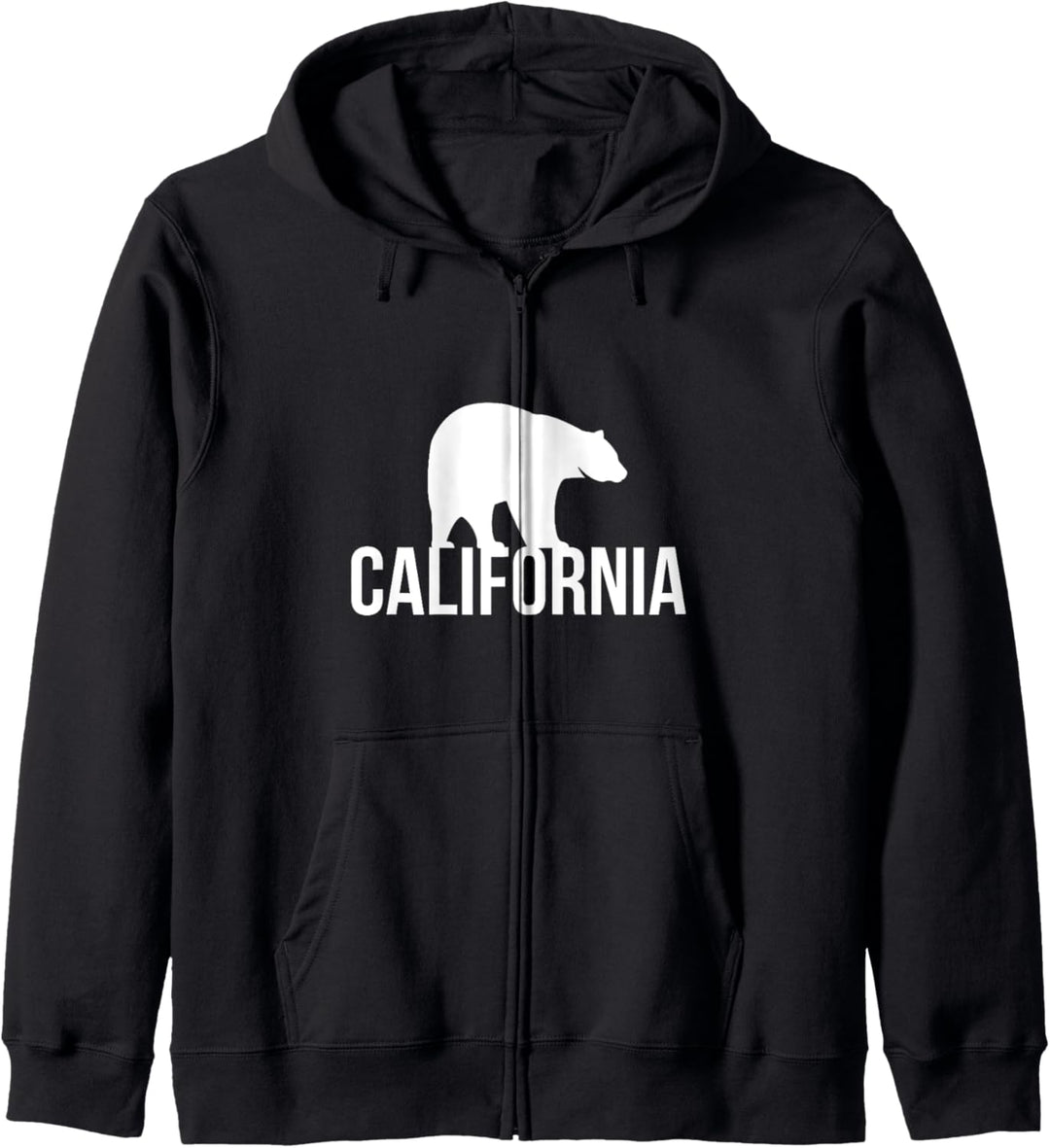 California Bear Hemden im urbanen Stil, California Nature Bear Kapuzenjacke