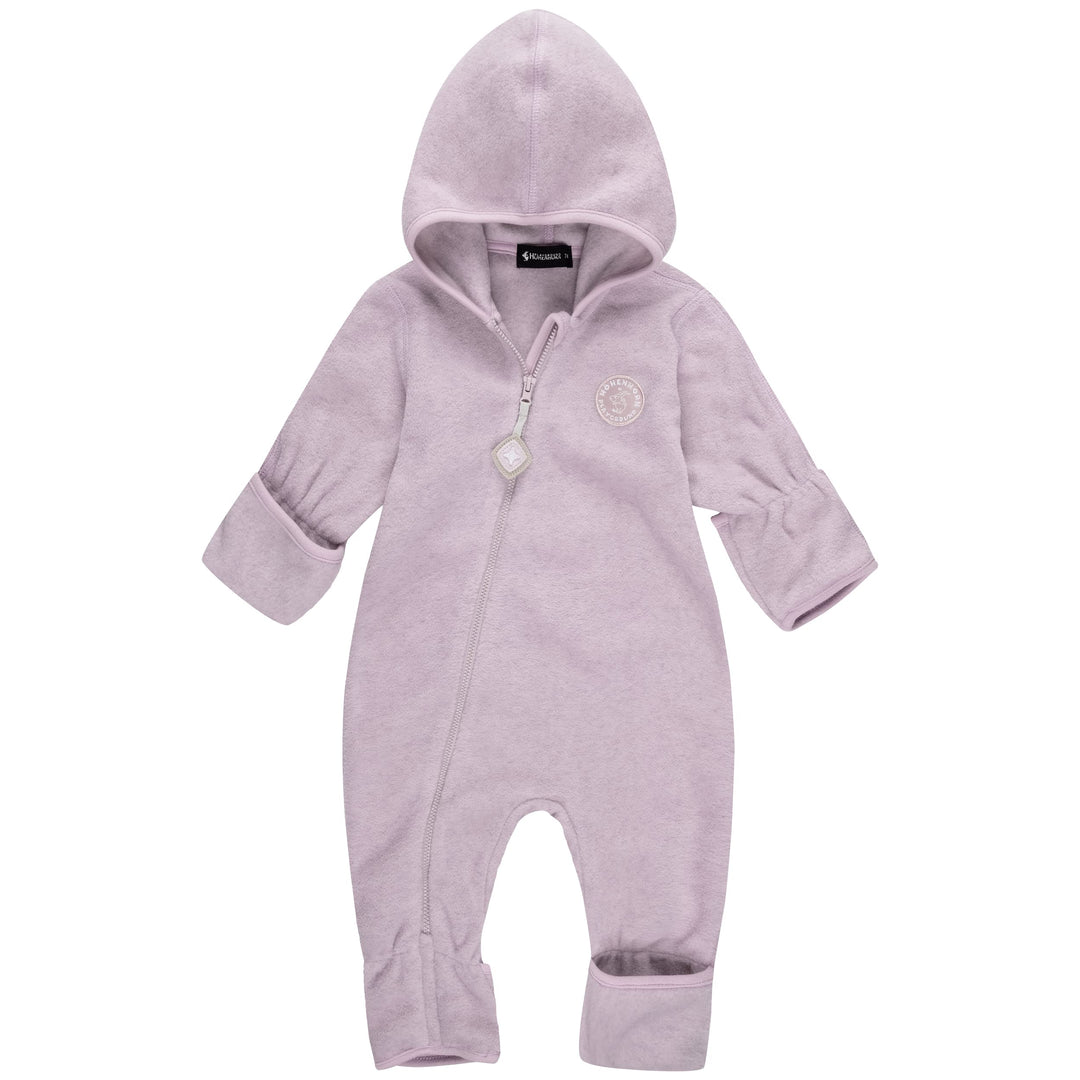 Höhenhorn Ibex Baby Fleece Overall Winter Herbst Strampler Kleinkind mit Kapuze 92 Rosa, 92 Rosa