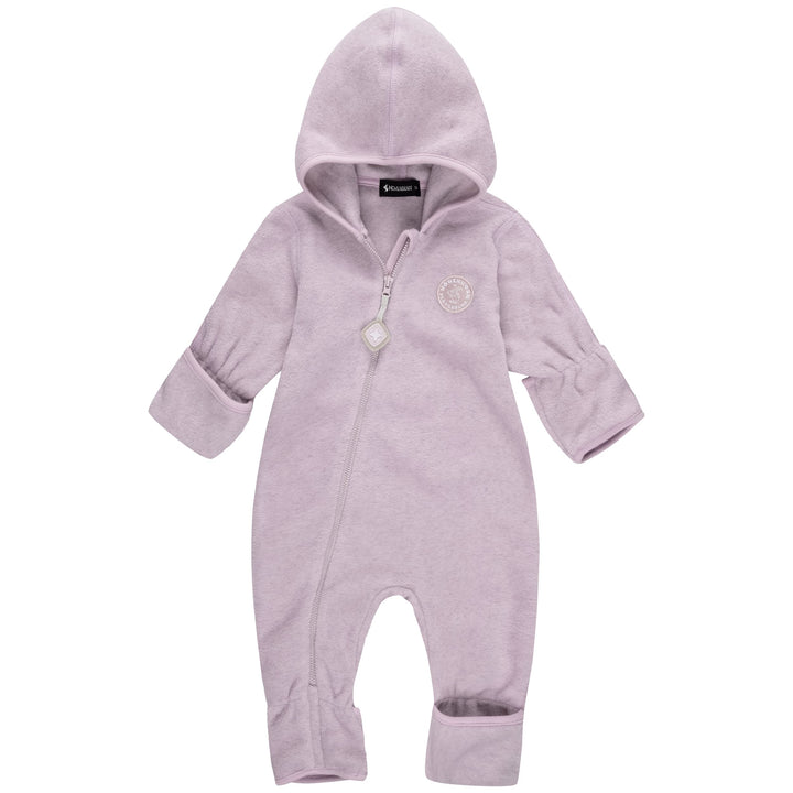 Höhenhorn Ibex Baby Fleece Overall Winter Herbst Strampler Kleinkind mit Kapuze 92 Rosa, 92 Rosa