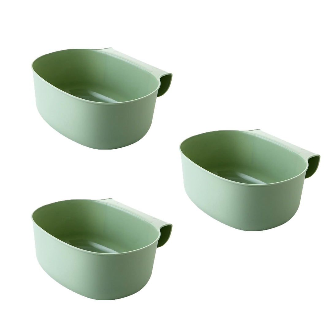 3er Set Wickelkommode Organizer AbfallbehäLter KüChe Wickeltisch Organizer zum Einhängen Mülleimer A