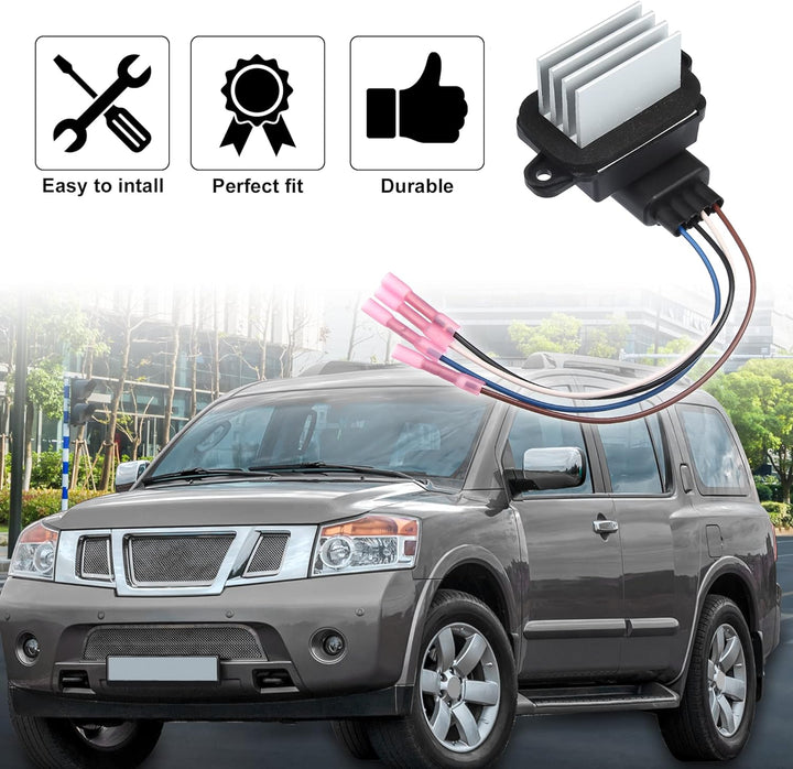 QUARKZMAN HVAC Gebläsemotor Widerstand Steuer Modul 27151-ZT00A für Nissan