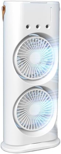 Tragbare Klimaanlage Fan, 4 in 1 Personal Mini Cooling Fan mit Wassernebel Spray, 3 Geschwindigkeite